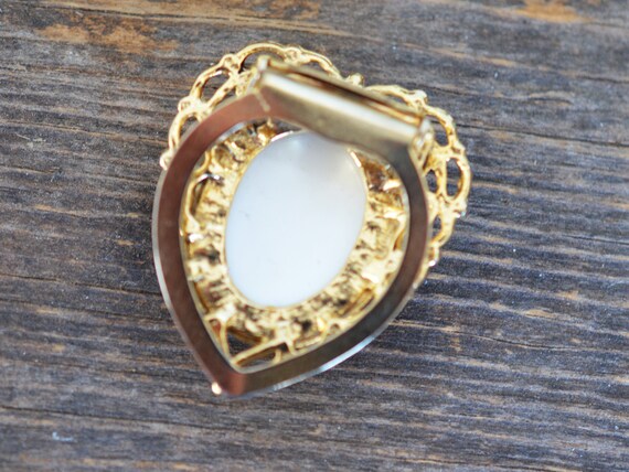 Vintage Fragonard Signed Brooch Clip circa 1970s,… - image 5