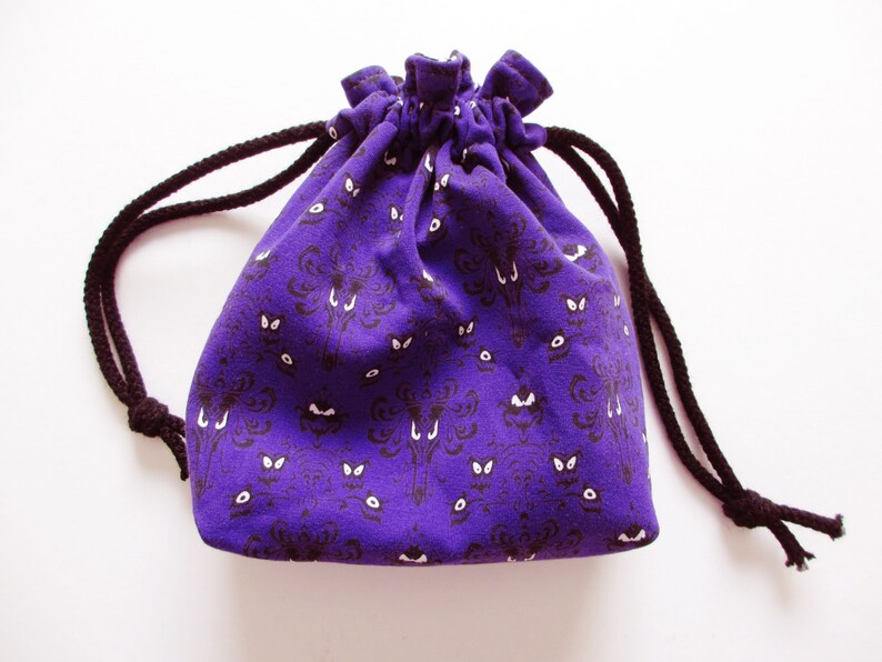 Haunted Mansion Wallpaper Print Drawstring Pouch