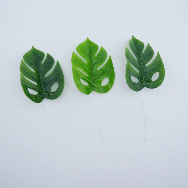 Jungle / Safari Leaves Cake Topper Add on to your Party Animal Cake Topper Bild 4