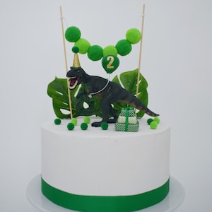 Jungle / Safari Leaves Cake Topper Add on to your Party Animal Cake Topper Bild 10