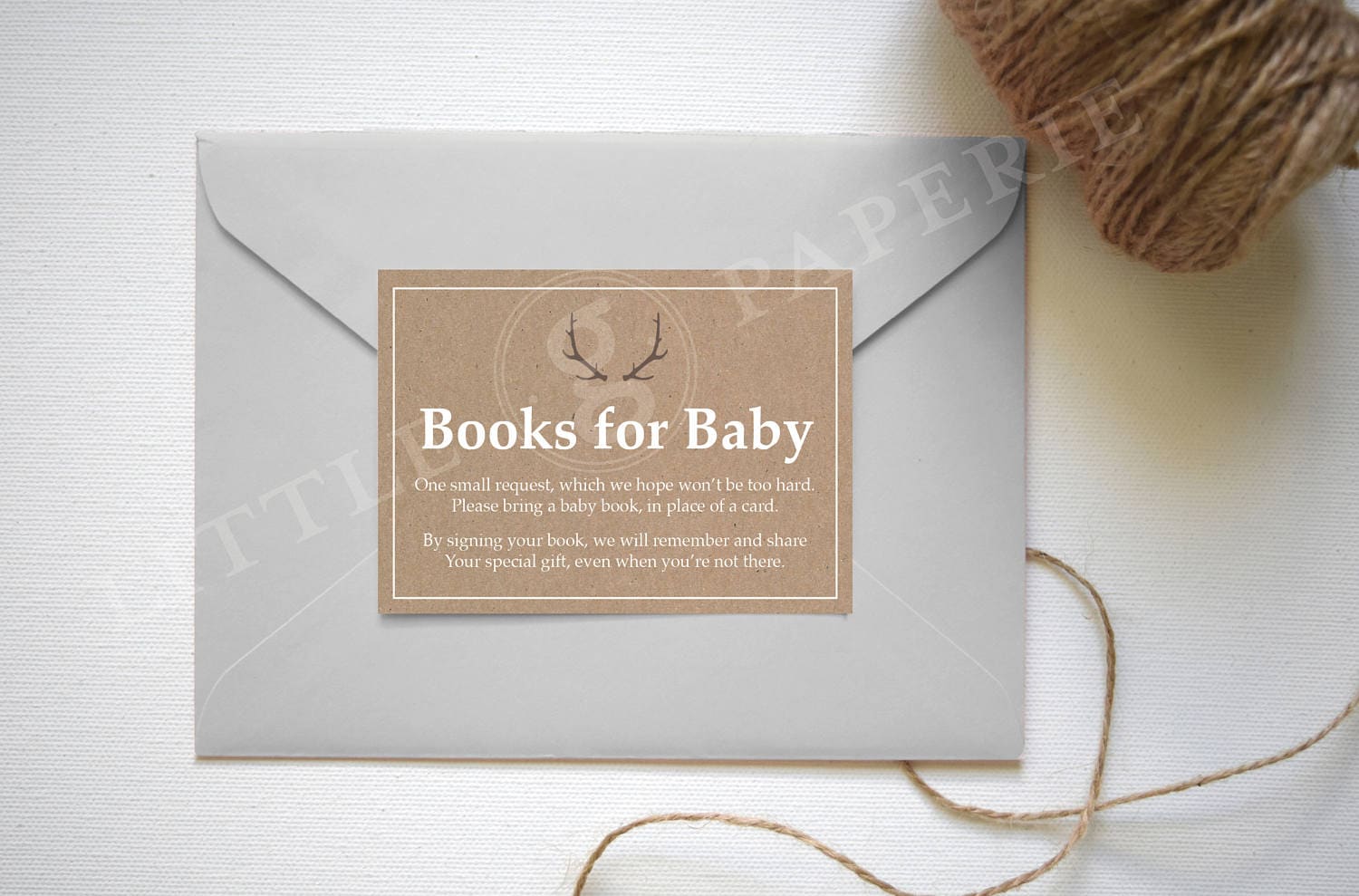 Books for Baby Request Card Printable Books for Baby Card Oh Etsy