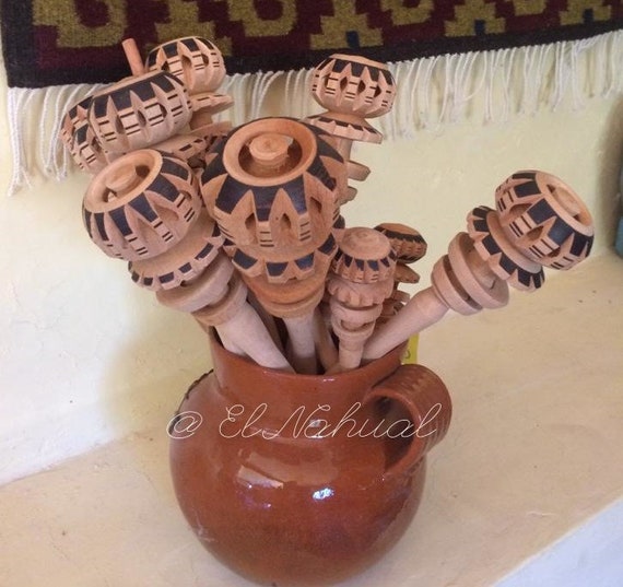 Handmade Wooden Molinillo, Mexican Molinillo, Mexican Grinder