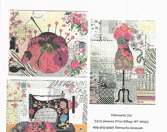 Teeny Tiny Collage Muster Gruppe 5 Von Laura Heine