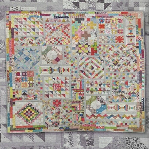 Boho Heart Quilt Pattern Booklet by Jen Kingwell Etsy