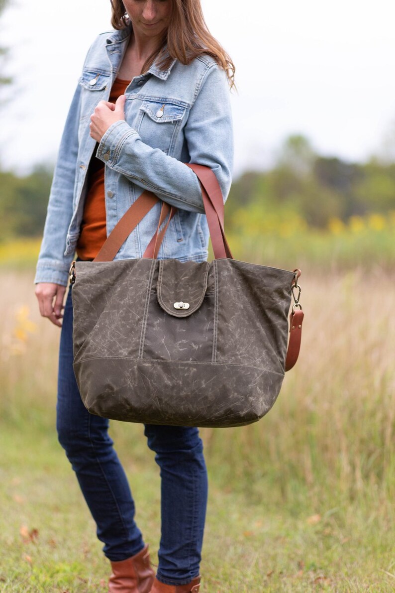 Explorer Tote Pattern from Noodlehead