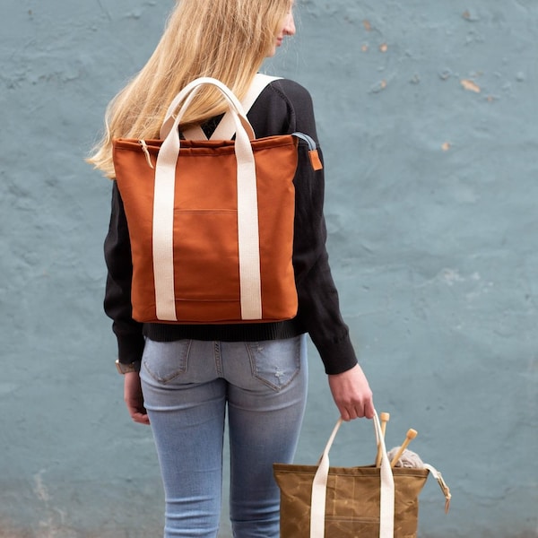 Buckthorn Backpack + Tote Pattern By Noodlehead