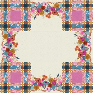 Big Plaid quilt pattern by Eye Candy Quilts