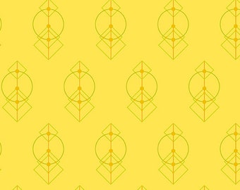 Talisman in Lemon from Deco Glo 2 collection by Giucy Giuce, Andover, CS786Y