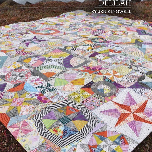 Delilah Pattern Booklet by Jen Kingwell from Australia