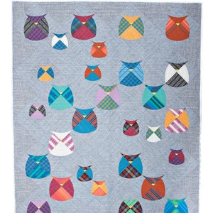 Mod Owl quilt Pattern designed by Sew Kind of Wonderful