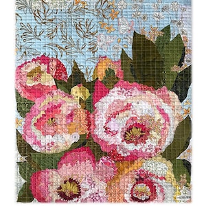 Florology Collage Pattern by Laura Heine