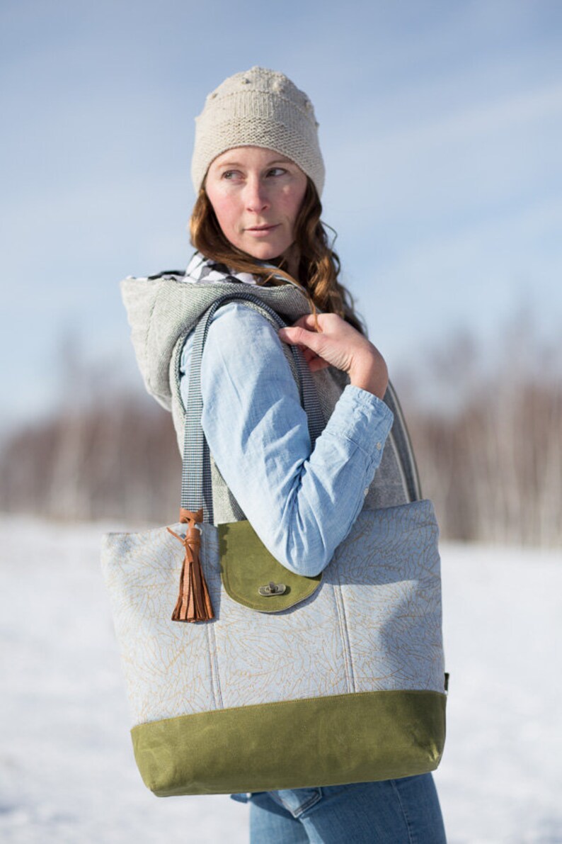 Explorer Tote Pattern from Noodlehead