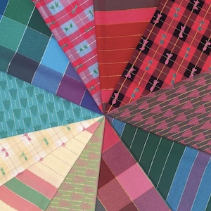 Pre-order, Silver Lining collection by Anna Maria, Fat Quarter bundle, Yarndyed woven