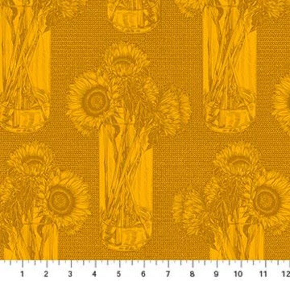 Indelible: Sunflowers in Saffron Indelible: Sunflowers in Saffron