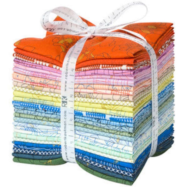 Colorful Colorstory Fat quarter bundle from Collection CF by Carolyn Friedlander