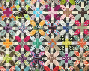 X and Plus Quilt Pattern Designed by Zen Chic