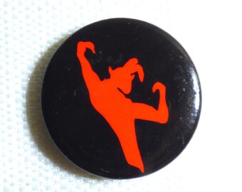 Vintage 80s Echo & the Bunnymen - 1984 Ocean Rain Album Tour - Pin / Button / Badge