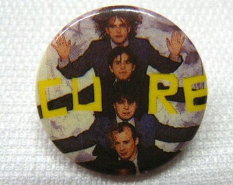 Vintage Early 80s The Cure / Robert Smith Pin / Button / Badge