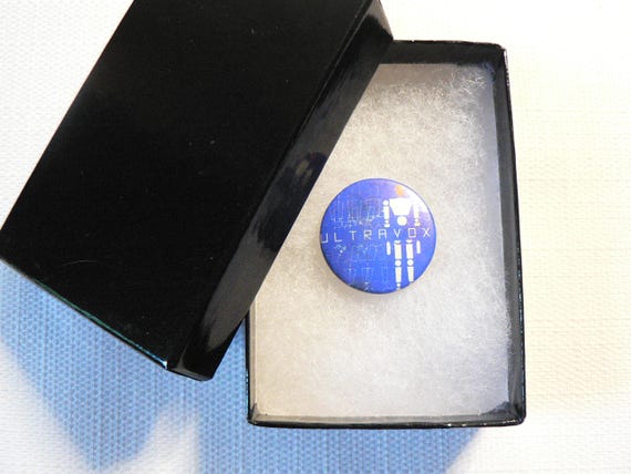 Vintage Late 70s Ultravox - Pin / Button / Badge - image 4