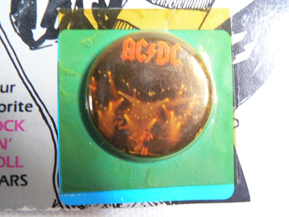 Vintage Early 80s Never Worn Deadstock AC/DC - Ba… - image 2