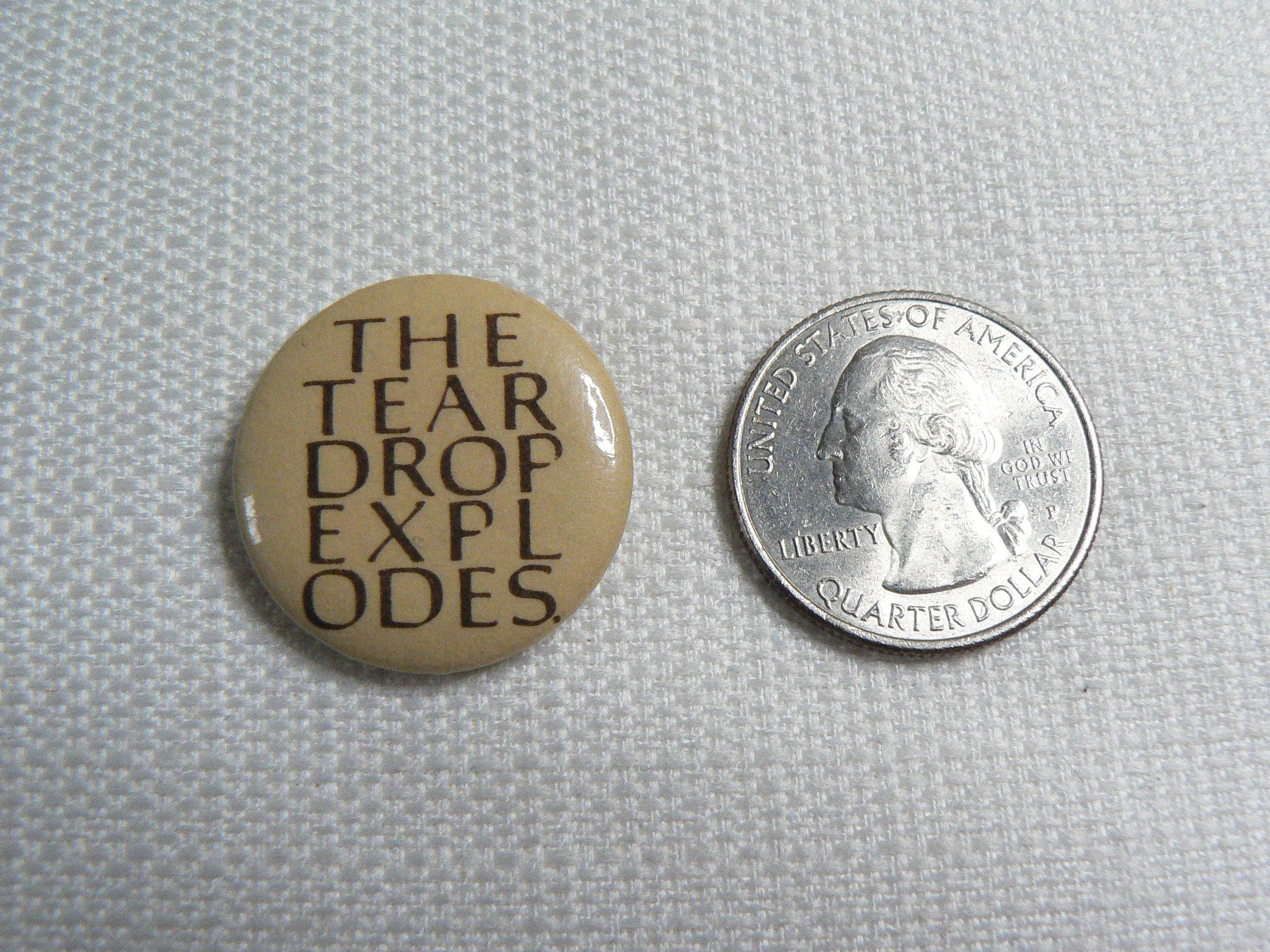 Vintage Early 80s the Teardrop Explodes Pin / Button / Badge | Etsy