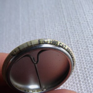 Vintage Early 80s (1980) Rush 1974 Self-titled Debut Album Pin / Button ...