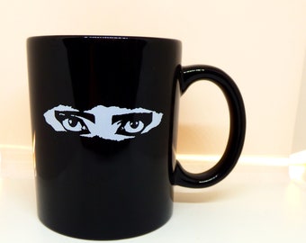 Goth Siouxsie Eyes Black - Coffee / Tea / Beverage Mug
