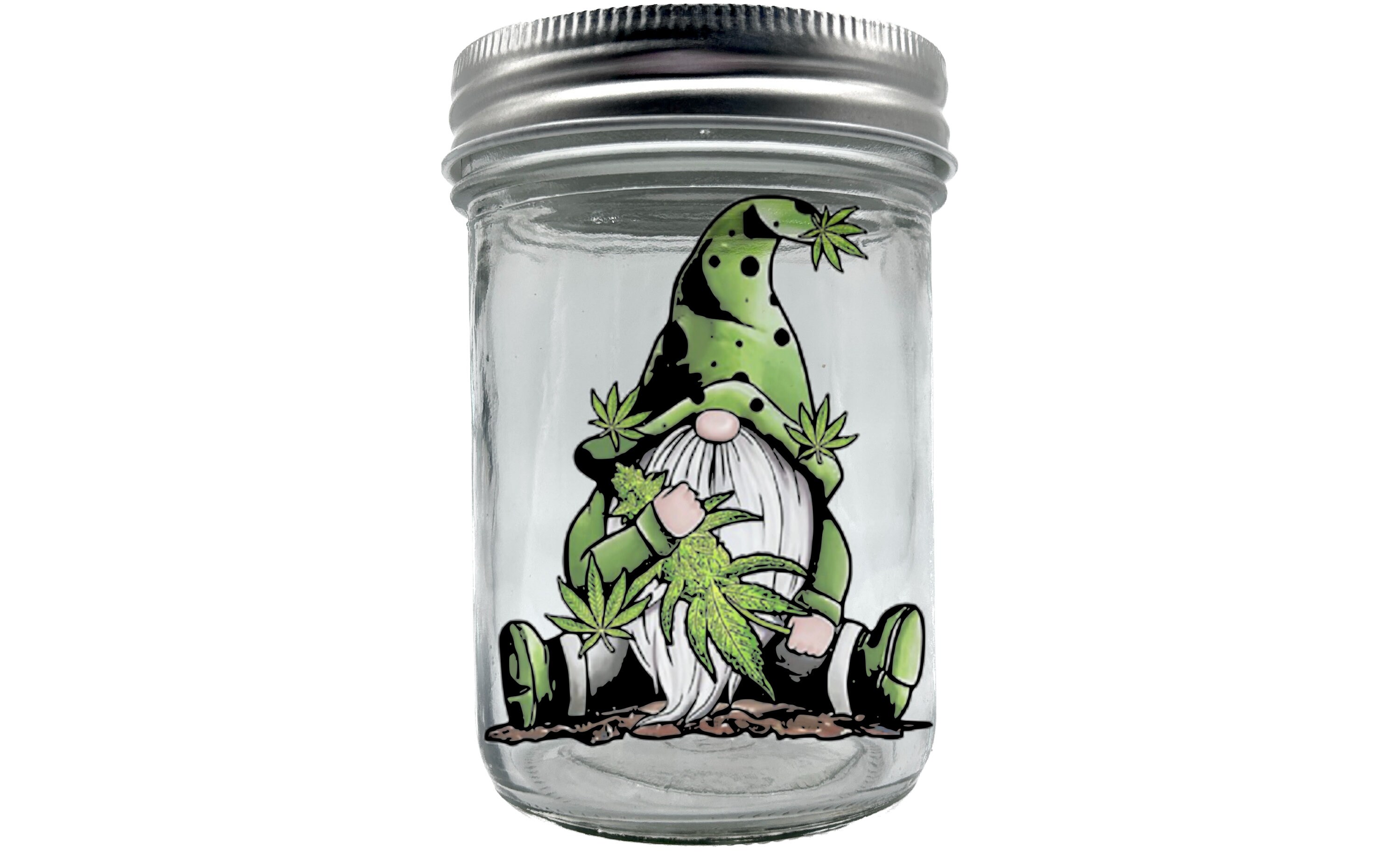 Cannascape® Large Glass Stash Jar - Cannascape®