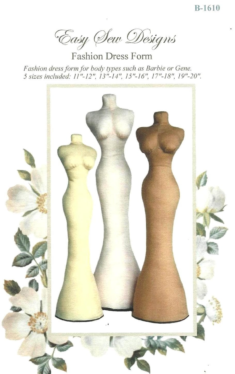 Fashion Doll Dress Forms Body Type Such as Barbie or Gene 5 Etsy