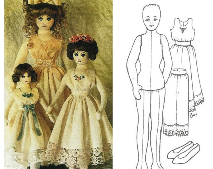 2425 Cloth Fabric Rag Doll Sewing Pattern Doll Shoes Etsy