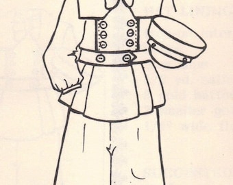 BOY man sewing pattern U PICK size DOLL  708