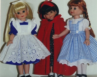 Alice wonderland Red Riding Dorothy Hood 14 "Besty McCall Kish doll PATTERN