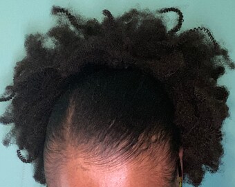 Afro Ponytail Etsy