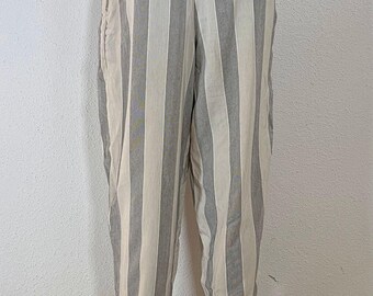 Vintage 90s Striped Pants - Etsy