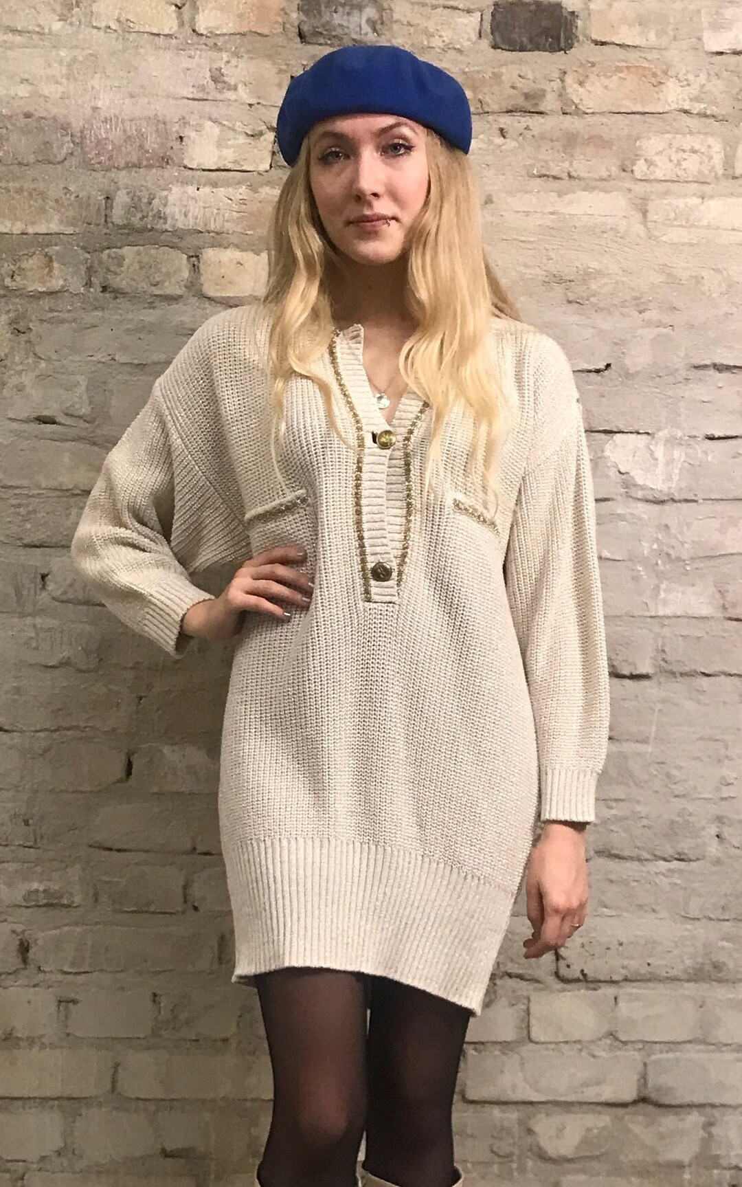 Adult's 90's Neon Raglan Sleeve Terry Sweater