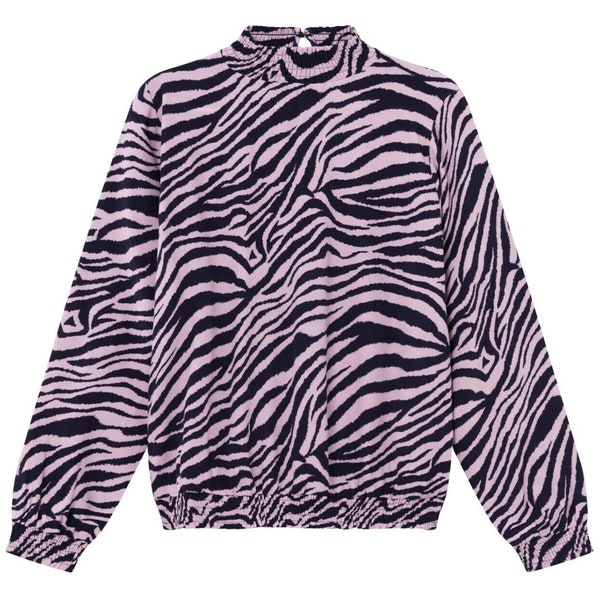 Mademoiselle Yeye Zebra Top