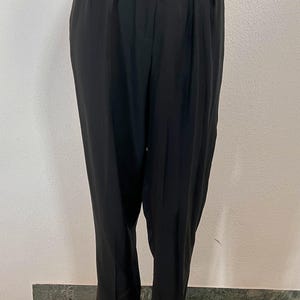 Vintage Saks Fifth Avenue Silk Pants