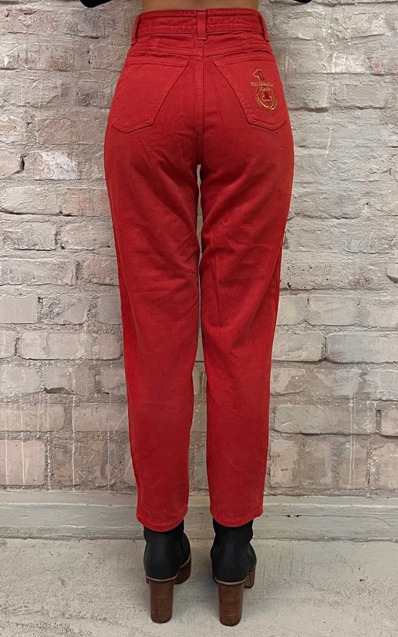 Vintage 90s Trussardi Highwaist Jeans - image 3