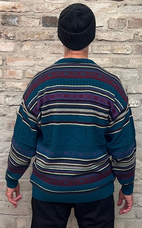 Vintage Mens 90s Knit Jumper Gem vintage-mens-90s-knit-jumper-gem