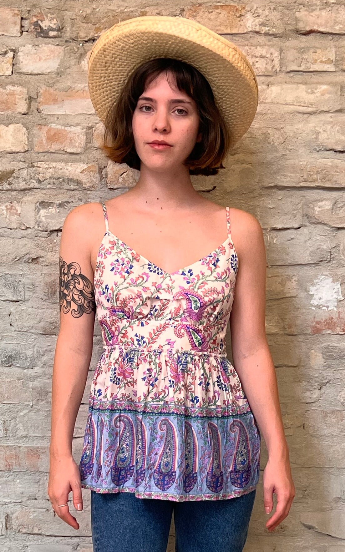 Vintage See by Chloe Silk Top - Etsy