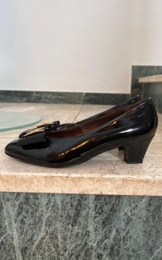 Bally, Vintage Bally Patent Leather Shoes 39,5