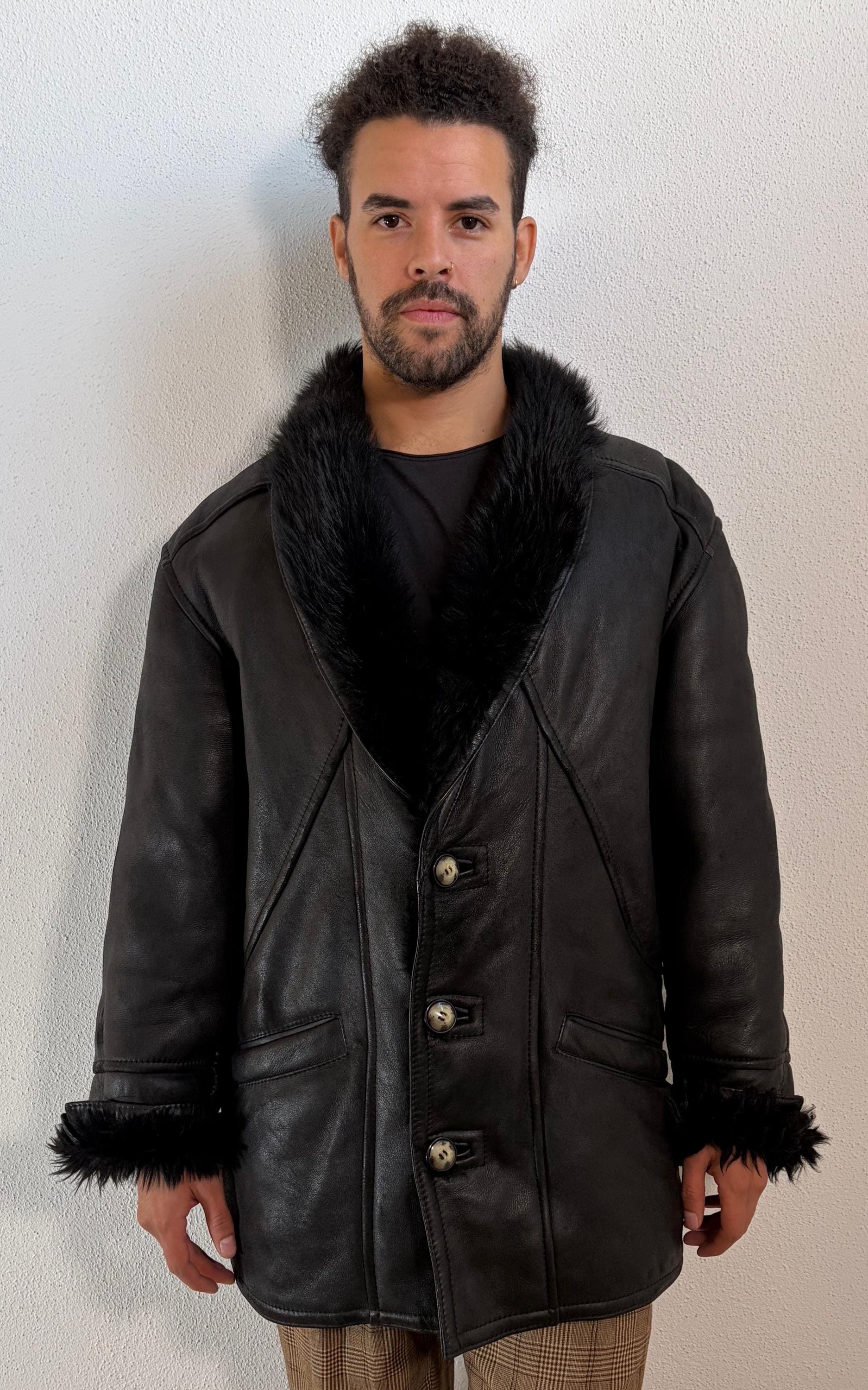 Vintage MENS Shearing Jacket - Etsy