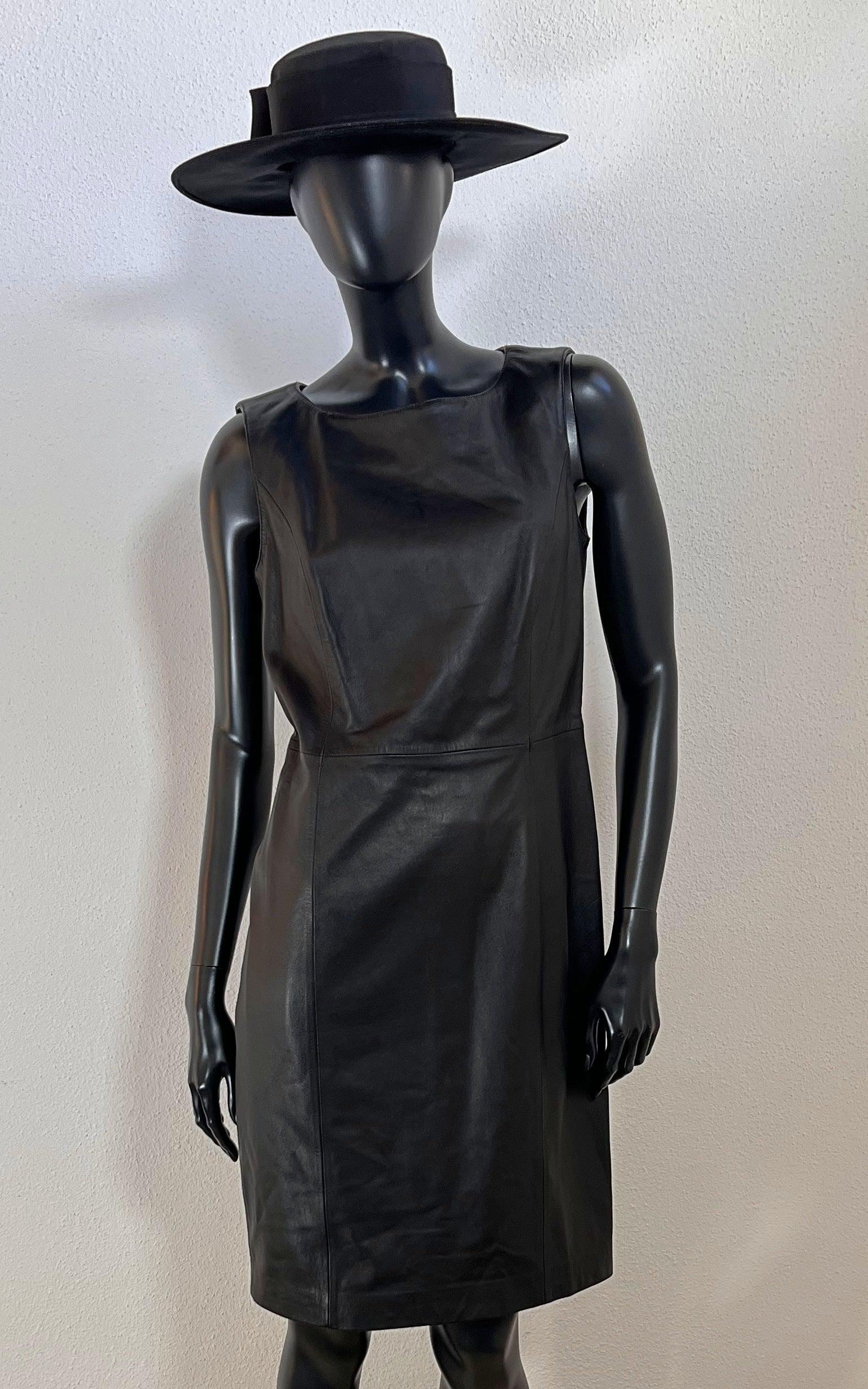 Vintage 90s Madeleine Leather Dress - Etsy New Zealand