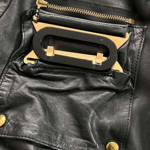 Softest 90s Vintage Ginger Fashion Leatherjacket