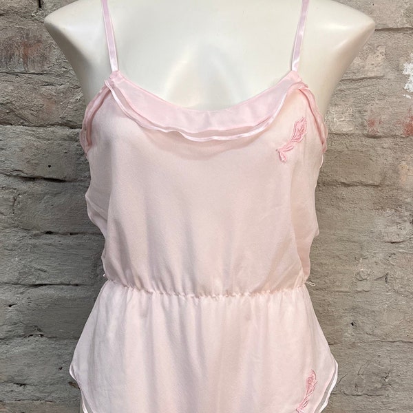 Vintage 80s Lingerie Teddy