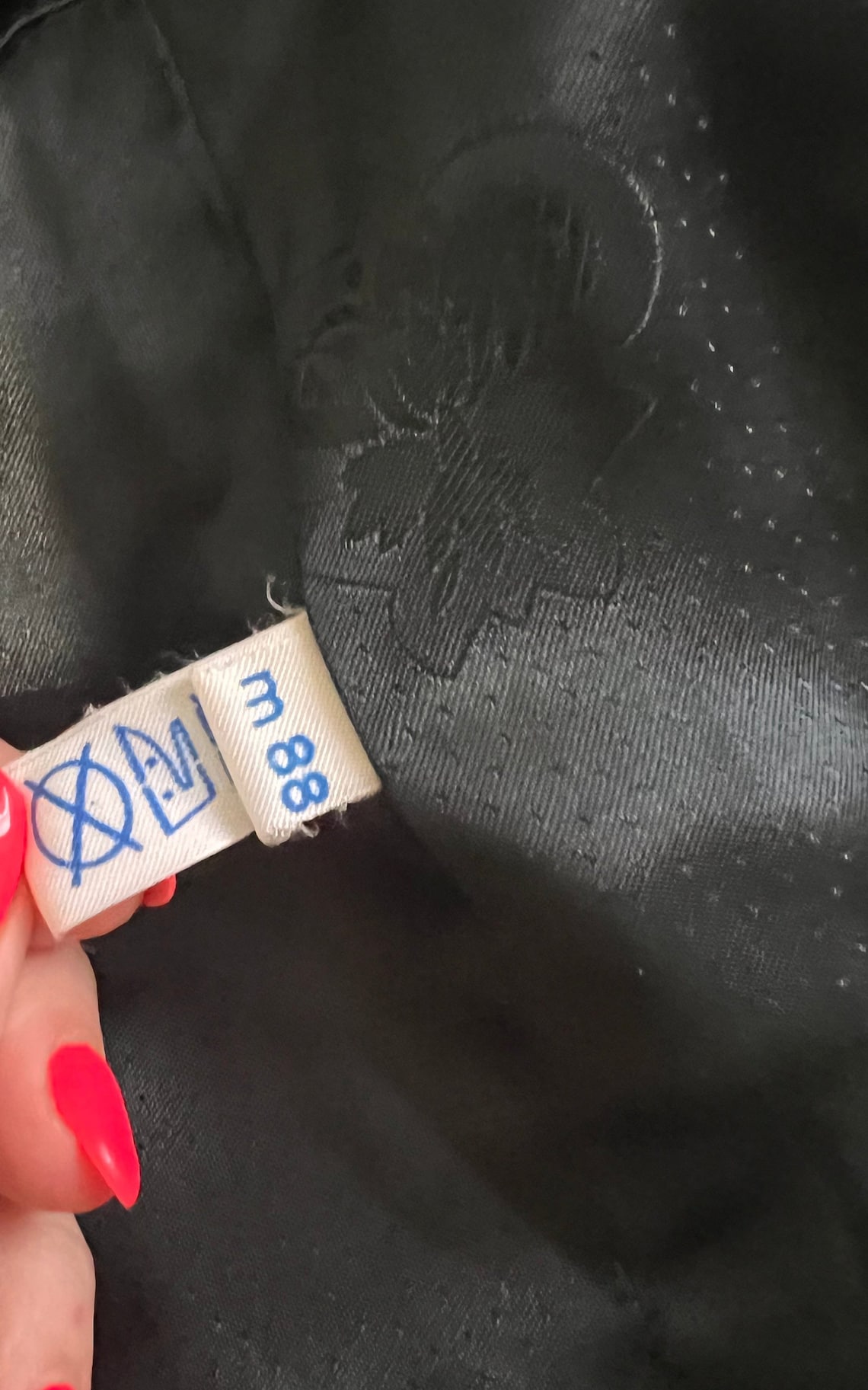 Vintage Cropped Curly Shearling Jacket