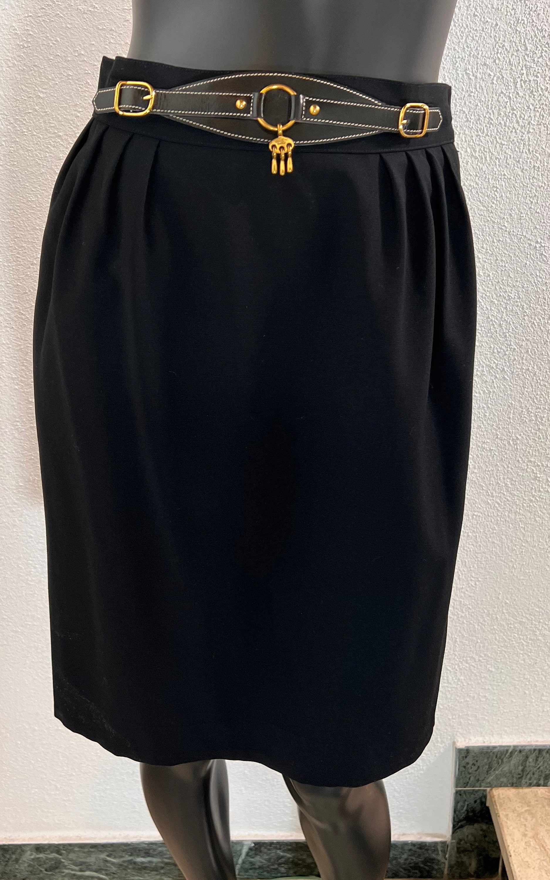 Vintage Hermes Paris Skirt - Etsy Finland