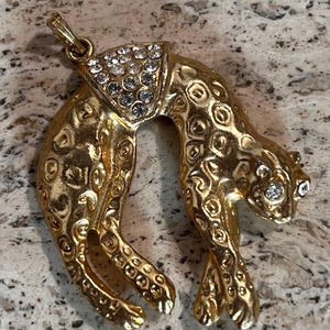 Vintage Panther Charm