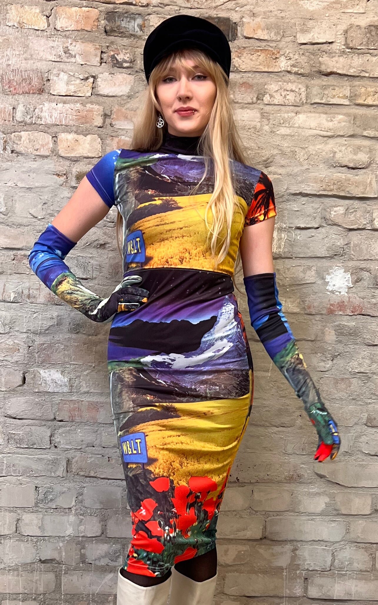 Walter Van Beirendonck 90s Geometric Knit Dress – Ākaibu Store