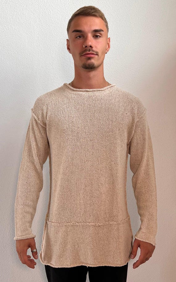 Vintage MENS DKNY Silk Knit Jumper - Etsy Canada